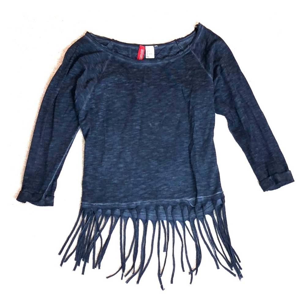 H&M Cotton Fringe Top